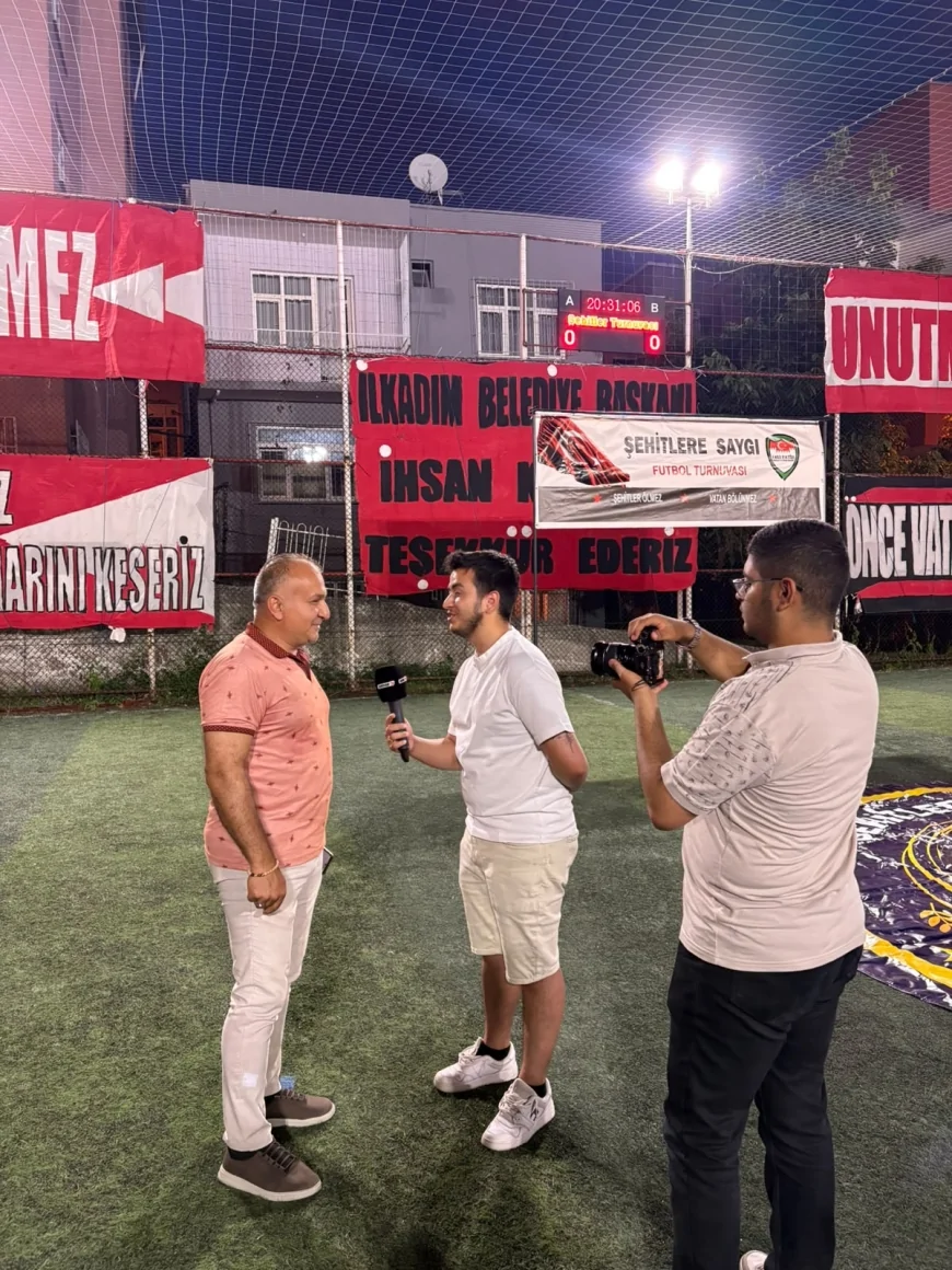 Tek Parti Samsun İl Başkanı Kenan Kül, şehitler ve gaziler anısına düzenlenen futbol turnuvasının finaline katıldı