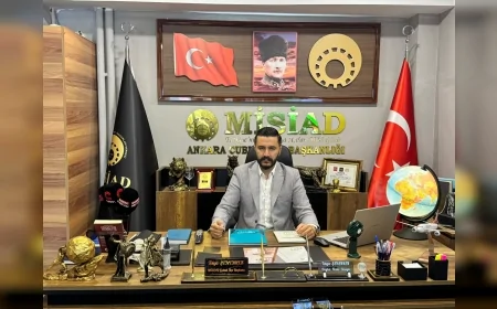 MİSİAD Çubuk İlçe Başkanı Tolga Şenerkek: “Milli ve manevi değerler etrafında büyümeyi sürdürüyoruz”