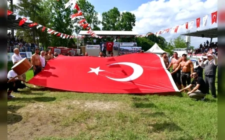 Güreş Ağası Çetin Öztürk: "Oğuzlu Yağlı Güreşleri Terme'nin Ortak Değeridir"