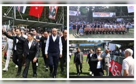 Vezirköprü’de Kunduz Er Meydanı Güreş Coşkusuna Sahne Oldu