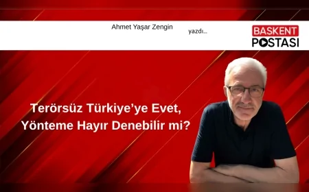 Terörsüz Türkiye’ye Evet, Yönteme Hayır Denebilir mi?