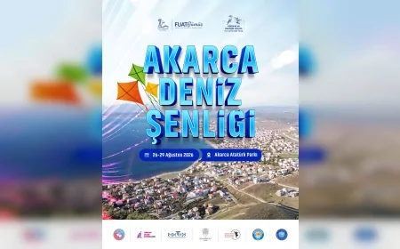 Seferihisar’da Akarca Deniz Şenliği 26-29 Ağustos’ta konser, tiyatro, çocuk etkinlikleri ve gökyüzü gözlemiyle düzenlenecek,.