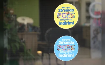 Eskişehir’de “26 İndirim Günleri” Her Ayın 26’sında Vatandaş ve Esnafa Ekonomik Destek Sağlıyor.