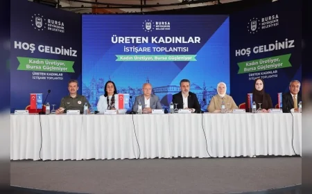 Bursa Büyükşehir Belediye Başkan Vekili Şahin Biba: “Siz ürettikçe biz yanınızda olacağız”
