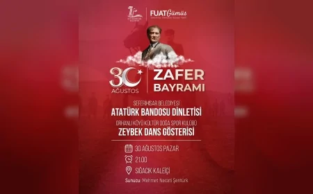 Seferihisar’da 30 Ağustos’un 104. yıl dönümü resmi tören ve Sığacık Kaleiçi’ndeki etkinliklerle kutlanacak.