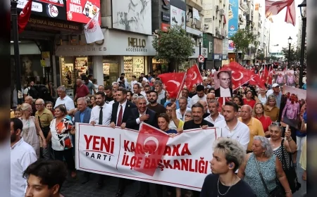 YENİ Parti Karşıyaka İlçe Başkanlığı açıldı, Çağatay Güç: “Türkiye’nin yönetim anlayışını değiştirmeyi hedefliyoruz”