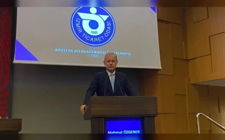 İZTO Yönetim Kurulu Başkanı Mahmut Özgener: “1 Ekim’de İzmir Ticaret Odası Yönetim Kurulu Başkanlığına yeniden adayım”