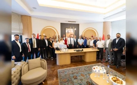 CHP İzmir İl Yönetiminden Balçova ve Narlıdere Belediye Başkanlarına Destek Ziyareti..