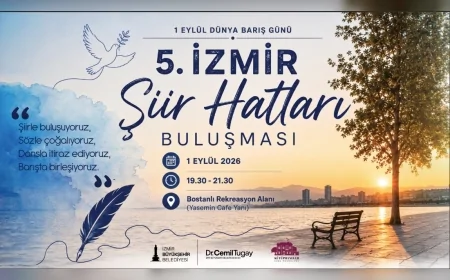 İzmir Büyükşehir Belediyesi, Dünya Barış Günü’nü şiir, tango, salsa ve ateş dansıyla kutlayacak.