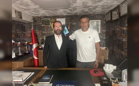 Nalcı’dan Milli Takım Antrenörü Abdullah Canpolat’a ziyaret
