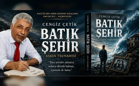Çetik’in Yeni Romanı “Batık Şehir – Aşkın Tsunamisi” Okurla Buluştu