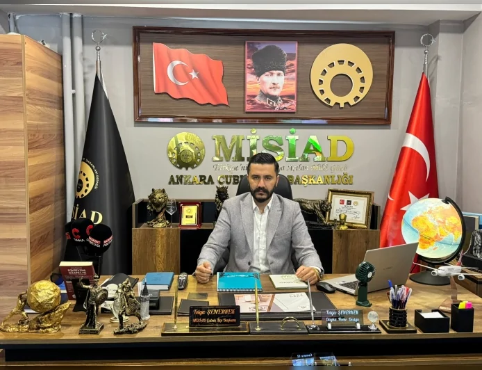 MİSİAD Çubuk İlçe Başkanı Tolga Şenerkek: “Milli ve manevi değerler etrafında büyümeyi sürdürüyoruz”
