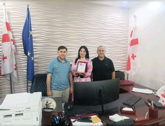 BATGİAD Başkanı Ayhan Dikme'den Av. Leli Bzhalava'ya Hayırlı Olsun Ziyareti