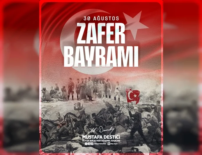 BBP Genel Başkanı Mustafa Destici: “Türk milleti bağımsızlığını hiçbir pazarlığın konusu yapmaz”