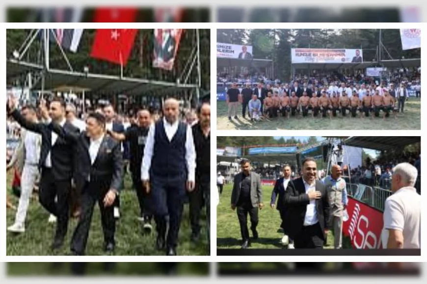 Vezirköprü’de Kunduz Er Meydanı Güreş Coşkusuna Sahne Oldu