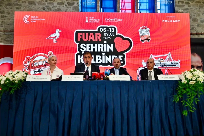 İZMİR BÜYÜKŞEHİR BELEDİYE BAŞKANI DR. CEMİL TUGAY: “İZMİR’İN FUARLARLA BAĞI HER ZAMAN GÜÇLÜ OLMAYA DEVAM EDECEK”