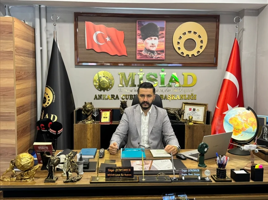 MİSİAD Çubuk İlçe Başkanı Tolga Şenerkek: “Milli ve manevi değerler etrafında büyümeyi sürdürüyoruz”