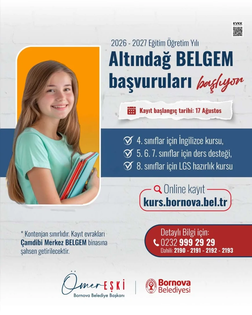 Bornova Belediye Başkanı Ömer Eşki: “Eğitim hizmetini çocuklarımızın ayağına götürüyoruz”