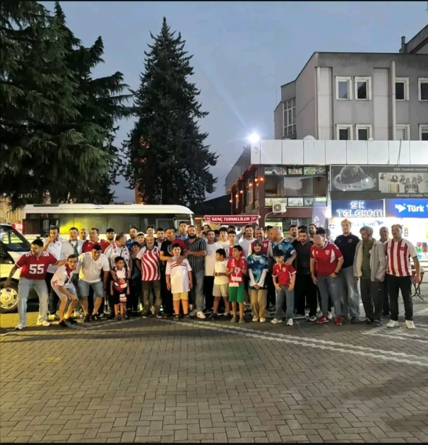 Genç Termeliler kaldığı yerden devam ediyor: Ali Kondakçı’dan “Geliyoruz Samsunum” mesajı
