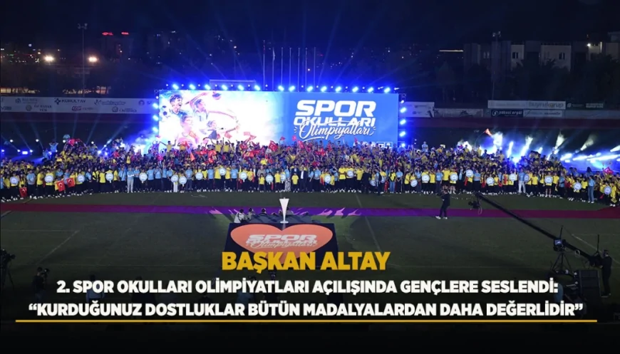 Konya Büyükşehir Belediye Başkanı Uğur İbrahim Altay: “28 ilçeden gelen 1.500’ün üzerindeki genç sporcumuz yeteneklerini sergileyecek”