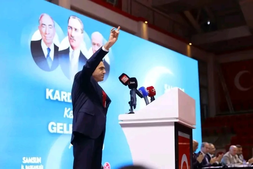 MHP Samsun’da Burhan Mucur güven tazeledi: 17 ilçeye birlik ve beraberlik mesajı