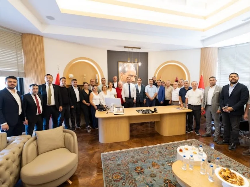 CHP İzmir İl Yönetiminden Balçova ve Narlıdere Belediye Başkanlarına Destek Ziyareti..