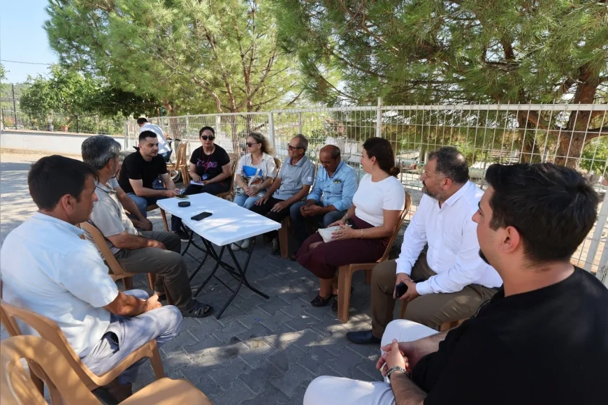 Yunusemre Belediyesi 6 Eylül’deki Yuntdağı Fıstığı Hasat Şenliği için Akçaköy’de hazırlıklarını sürdürüyor.