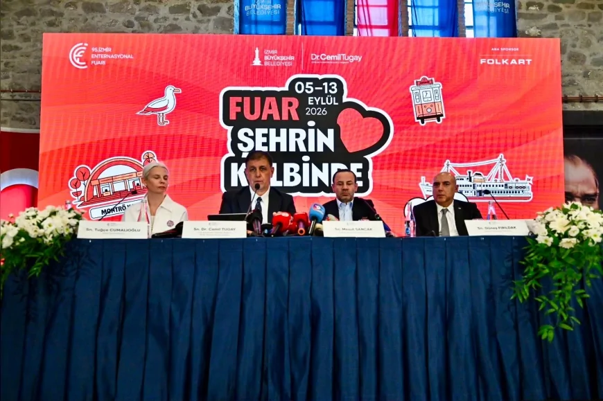 İZMİR BÜYÜKŞEHİR BELEDİYE BAŞKANI DR. CEMİL TUGAY: “İZMİR’İN FUARLARLA BAĞI HER ZAMAN GÜÇLÜ OLMAYA DEVAM EDECEK”
