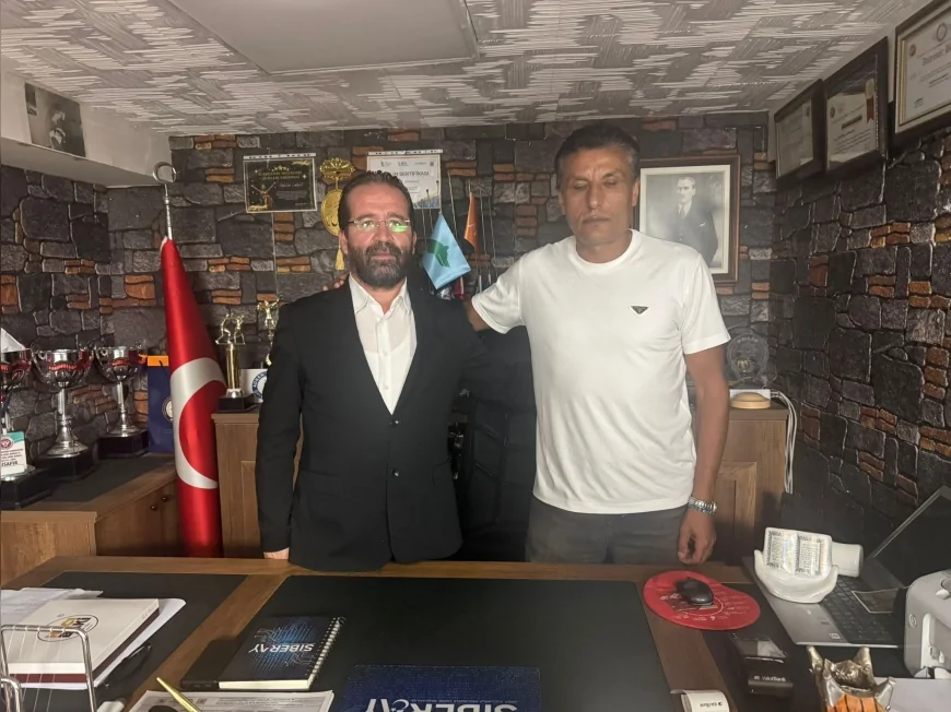 Nalcı’dan Milli Takım Antrenörü Abdullah Canpolat’a ziyaret