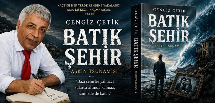 Çetik’in Yeni Romanı “Batık Şehir – Aşkın Tsunamisi” Okurla Buluştu
