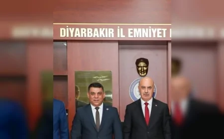 Diyarbakır İl Emniyet Müdürlüğü’nde görev değişimi: Mehmet Çiçek’ten Nurettin Gökduman’a hizmet teşekkürü