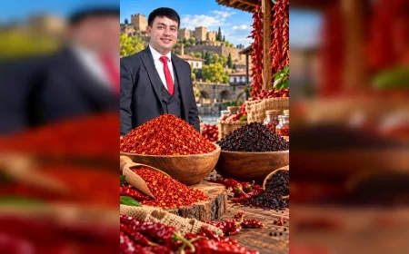 İş İnsanı Hamza Hamkan İzmir’de yeni sektöre adım attı: Pul biber, acı biber ve isot ürünleriyle pazara giriyor