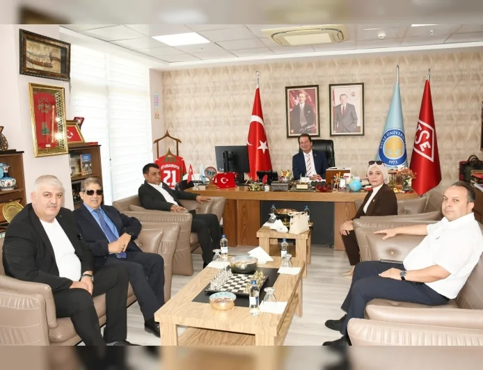 BBP Diyarbakır İl Başkanı Mehmet Çiçek’ten Rektör Prof. Dr. Kamuran Eronat’a ziyaret: Gençlik ve eğitim masaya yatırıldı
