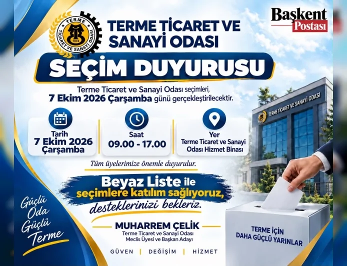 MUHARREM ÇELİK’TEN TERME TSO İÇİN YENİ DÖNEM PROJELERİ