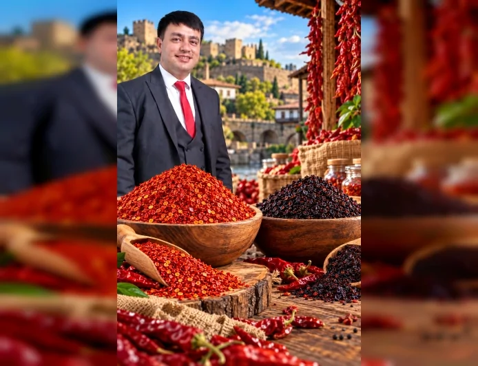 İş İnsanı Hamza Hamkan İzmir’de yeni sektöre adım attı: Pul biber, acı biber ve isot ürünleriyle pazara giriyor
