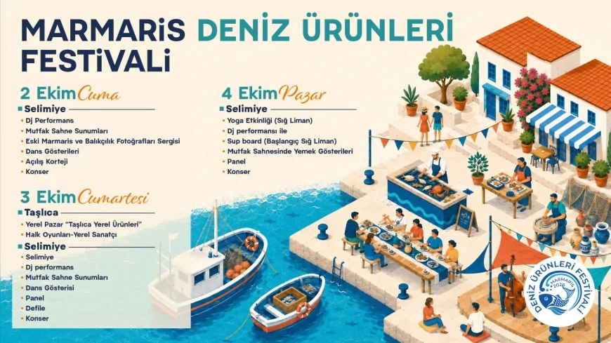 Marmaris Deniz Ürünleri Festivali İkinci Yılında Jolly Tur Programıyla Daha Geniş Kitlelere Ulaşacak