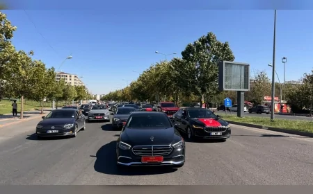 MHP Diyarbakır İl Başkanı Hasan Özcoşkun’a kentte yüzlerce araçlık konvoyla dikkat çeken karşılama