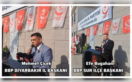 Büyük Birlik Partisi Sur İlçe Başkanlığının Yeni Hizmet Binası Diyarbakır’da Yoğun Katılımla Açıldı