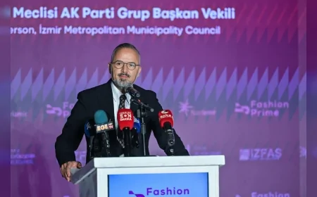 İzmir Büyükşehir Belediye Meclisi AK Parti Grup Başkanı Hakan Yıldız, “İzmir, fuarcılık serüveninde Türkiye’nin öncü ve önder ilidir.