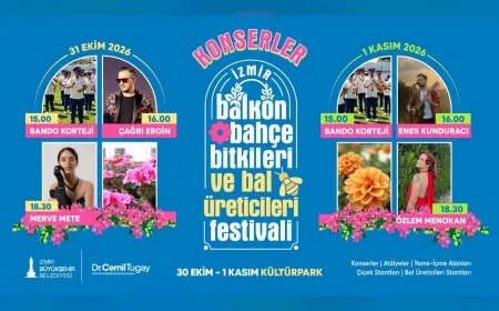 İzmir Kültürpark’ta 49 çiçek üreticisi ve 12 bal üreticisini buluşturacak festival 30 Ekim’de başlıyor