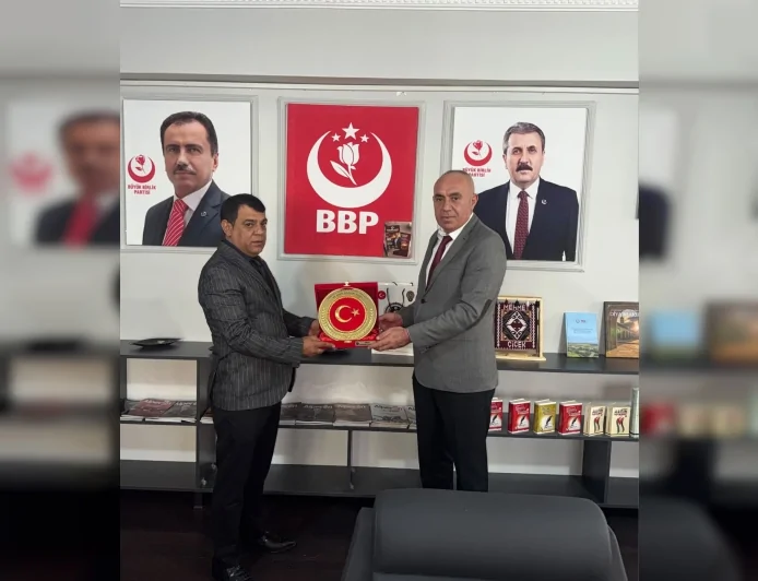 EMŞAV Diyarbakır İl Başkanı Gazi Mehmet Terlemez’den BBP İl Başkanı Mehmet Çiçek’e ziyaret: Şehit aileleri ve gaziler için iş birliği mesajı