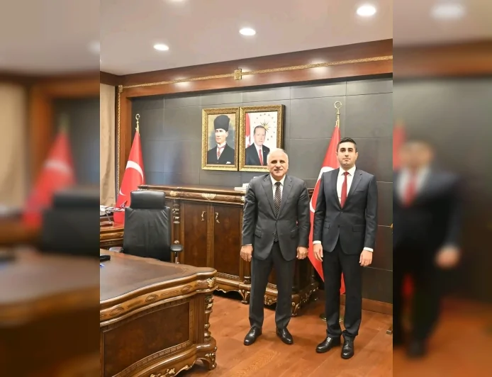 Diyarbakır Kaymakam Adayı Sergen Yıldız, Vali Murat Zorluoğlu’nu Ziyaret Ederek Görevine Başladı