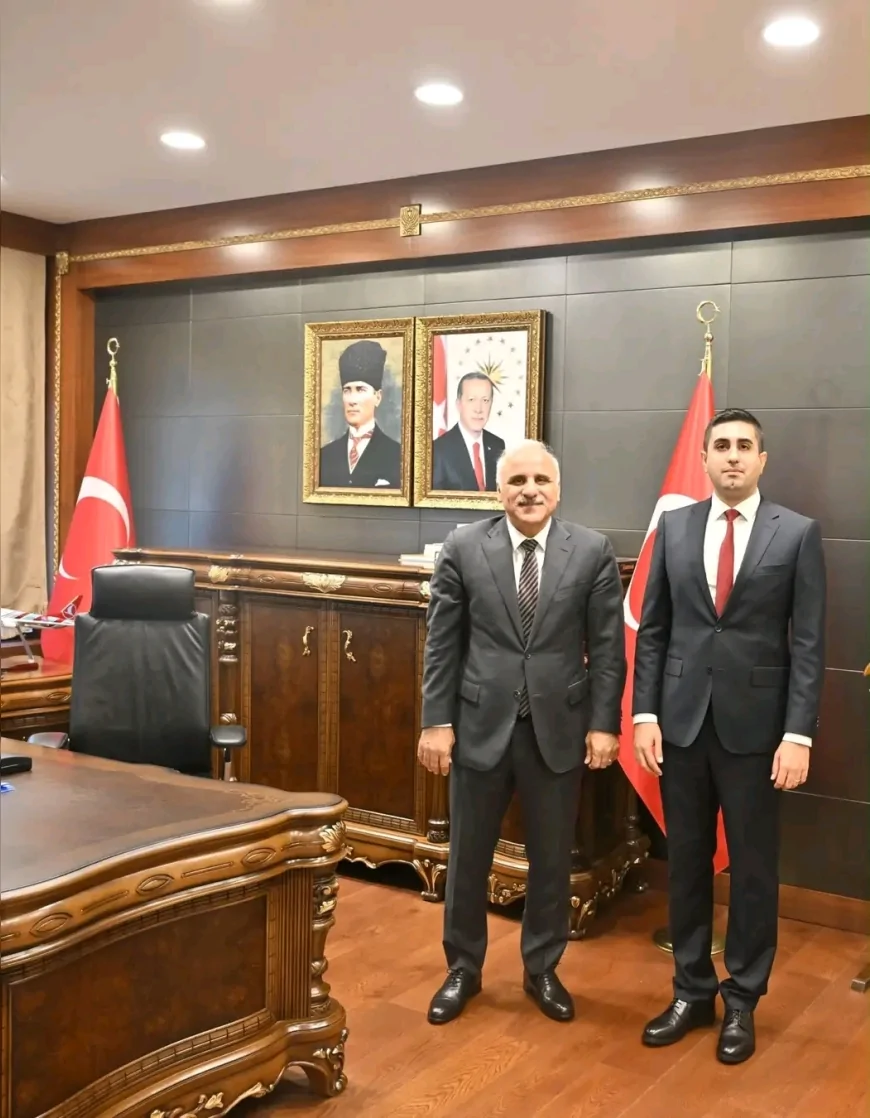 Diyarbakır Kaymakam Adayı Sergen Yıldız, Vali Murat Zorluoğlu’nu Ziyaret Ederek Görevine Başladı