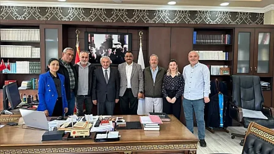 Yeşilırmak Gazeteciler Cemiyeti Başkanı Erol Şeker’den Çarşamba’da Kamu Kurumlarına Ziyaret