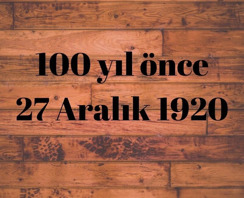 (101 YIL ÖNCE BU