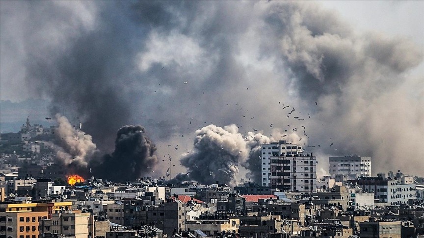 Gazze^ye yapılan saldıırılar sonucu