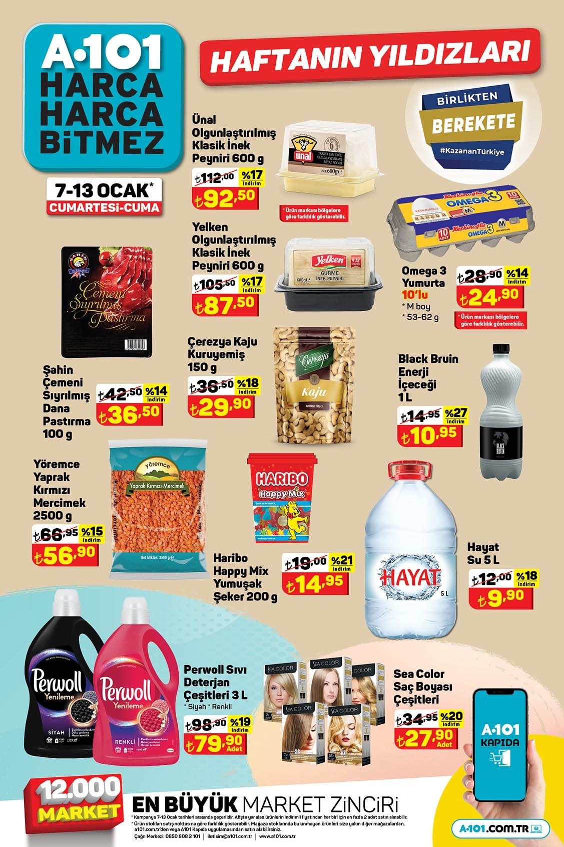 A101 7-13 Ocak Aktüel Ürünler