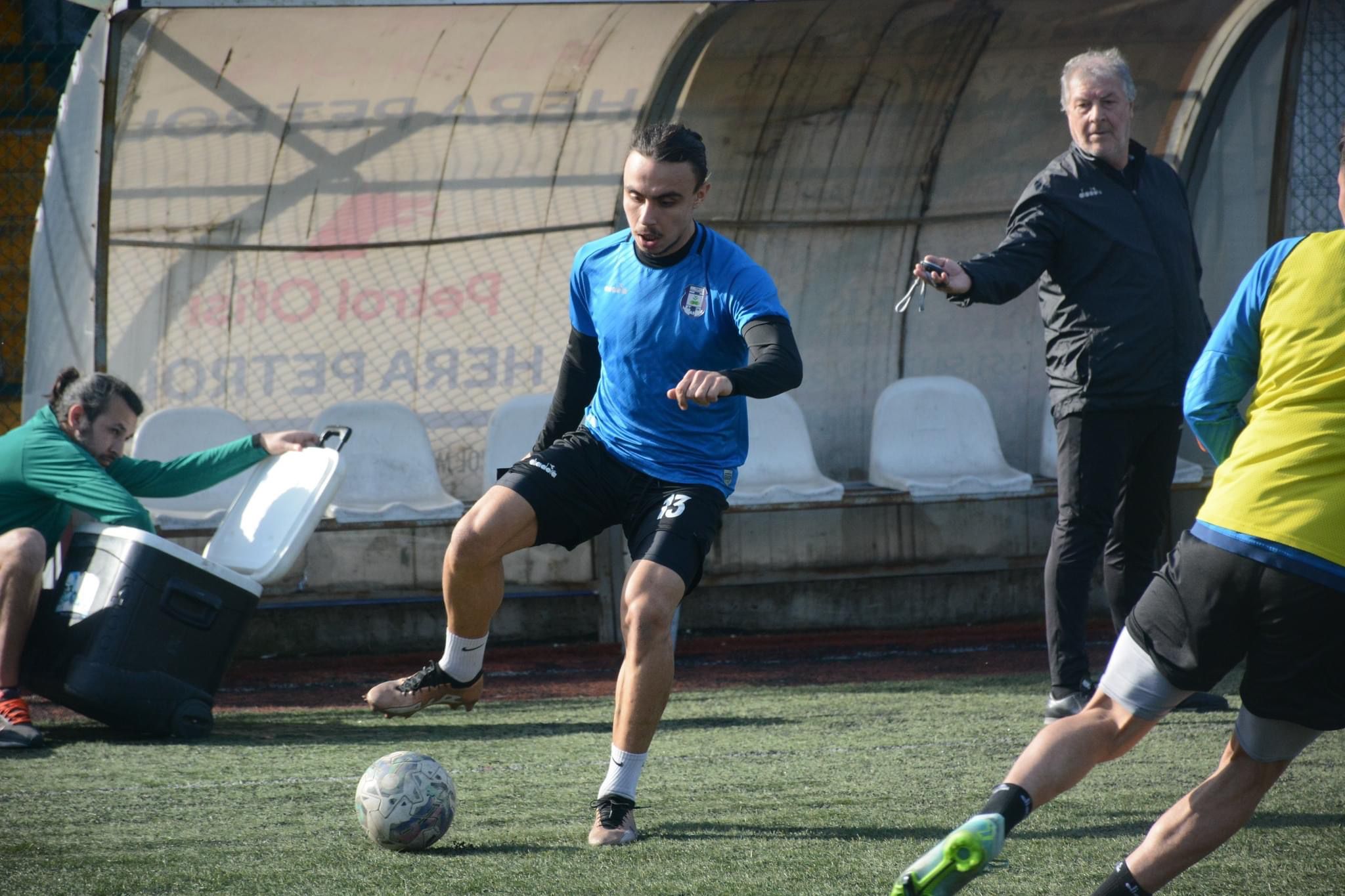 A.Hopaspor Siirt İl Özel İdarespor Maçı Hazırlıklarını Sürdürüyor