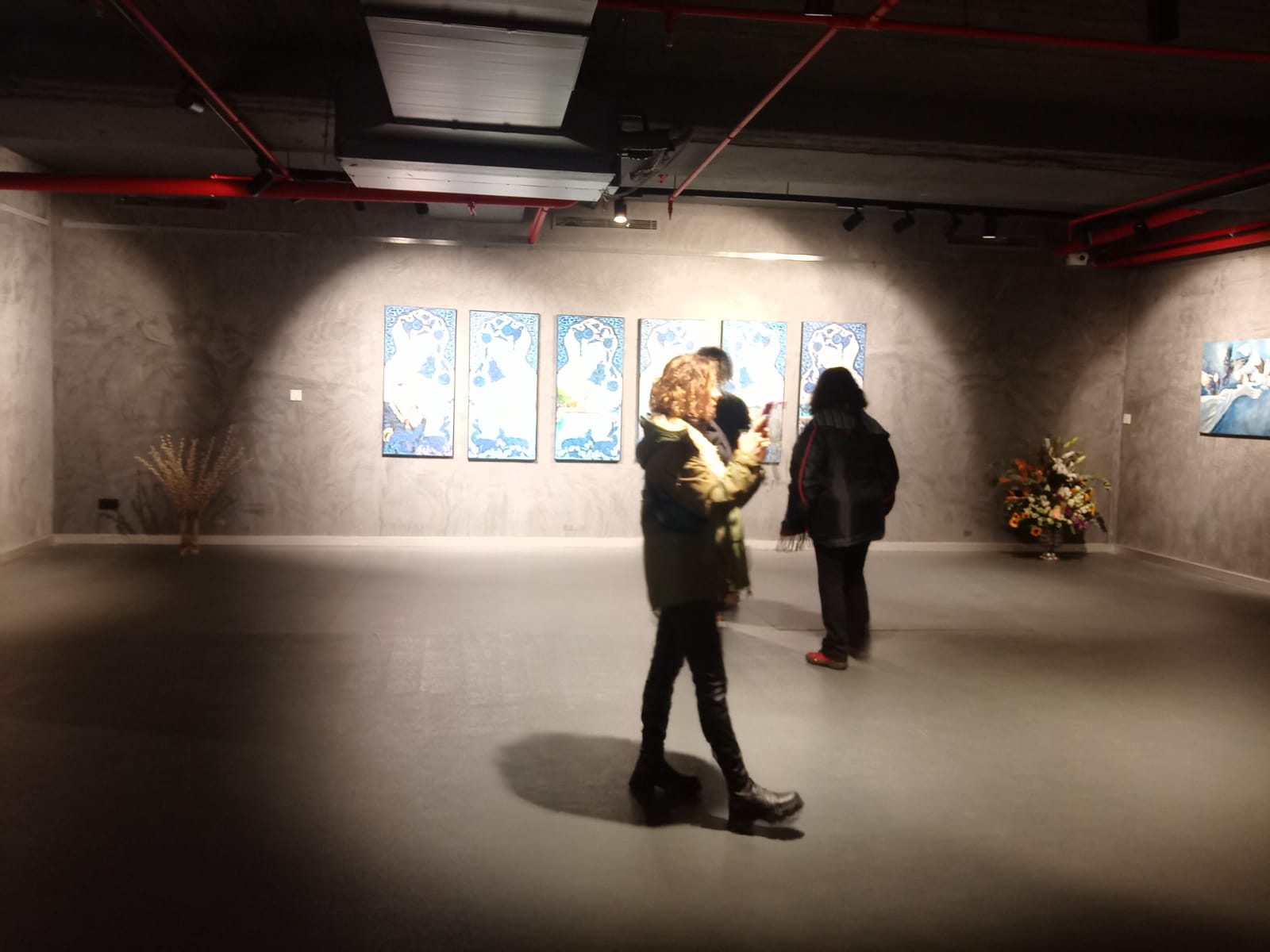 Alem-i Şuhud " sergisi sanatseverlerle buluştu