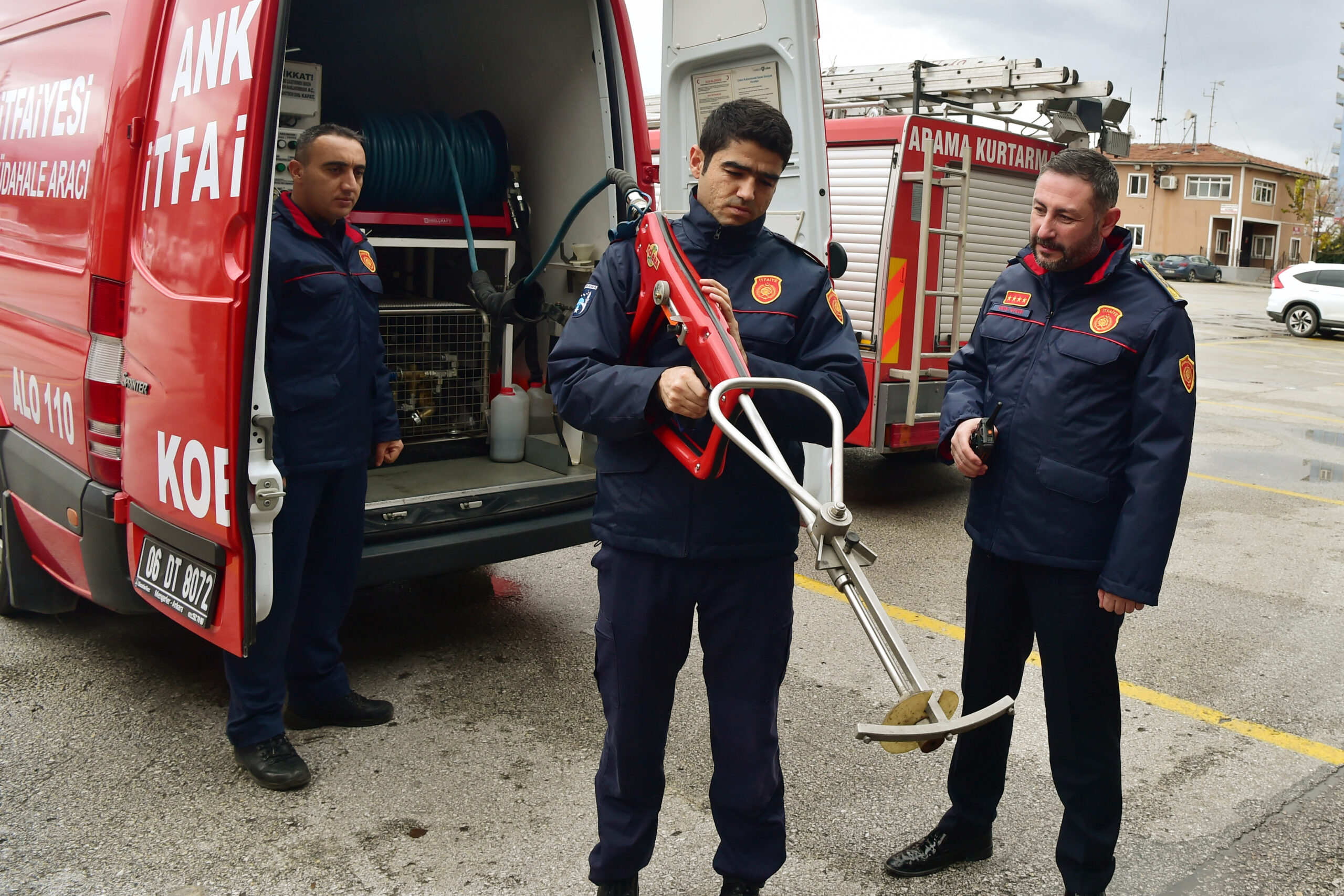 ANKARA İTFAİYESİ HIZDA DÜNYA STANDARTLARINI YAKALADI…